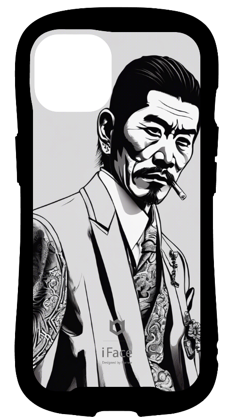 iFace reflectionインナーシート iPhone14 Japanese yakuza