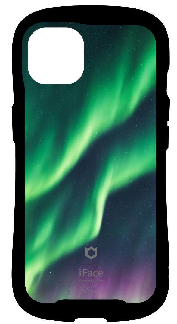 iFace reflectionインナーシート iPhone13 星空 オーロラ Kota