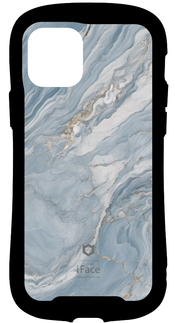 iFace reflectionインナーシート iPhone 12/12 Pro 大理石 大理石 ピンク 大理石 ブラック 大理石 水色