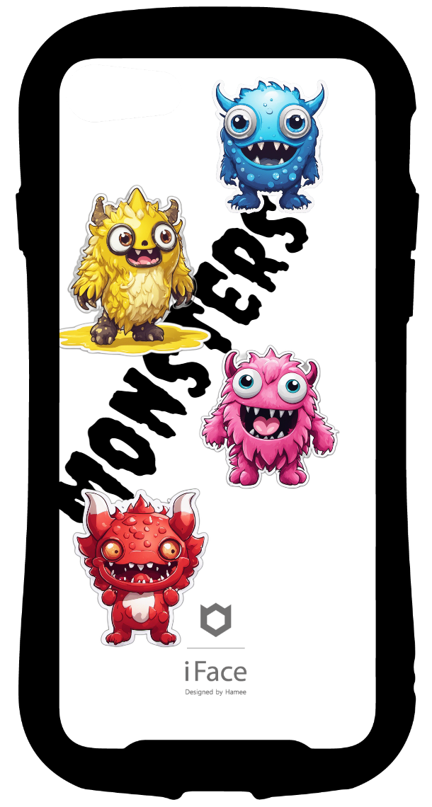 iFace reflectionインナーシート iPhone SE 2022/SE 2020/8/7 AI monsters