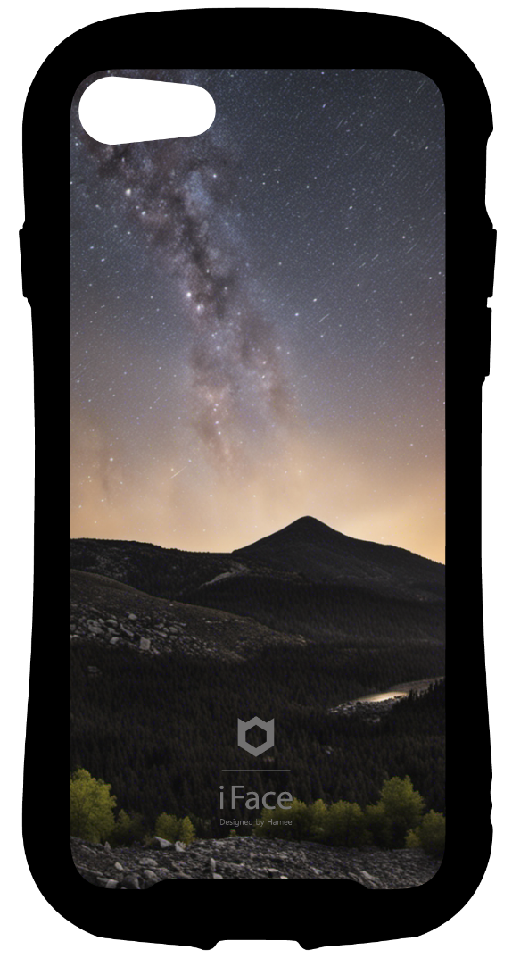 iFace reflectionインナーシート iPhone SE 2022/SE 2020/8/7 galaxy Sunset Meteor shower