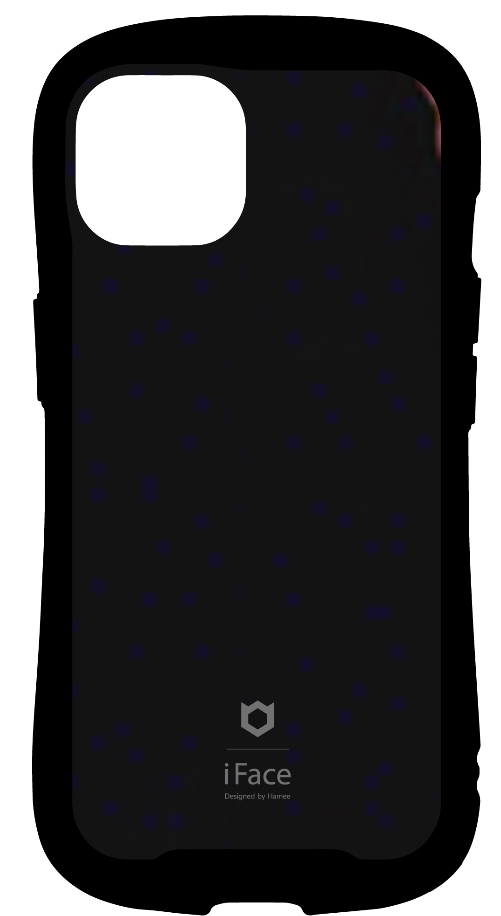 iFace reflectionインナーシート iPhone14 黒 背景