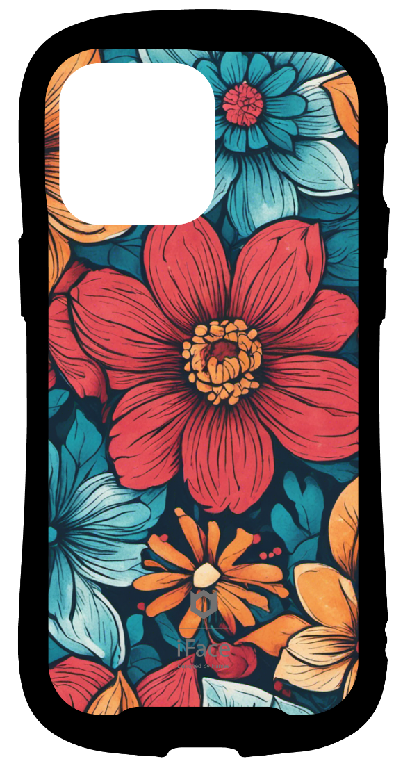 iFace reflectionインナーシート iPhone14ProMax お花