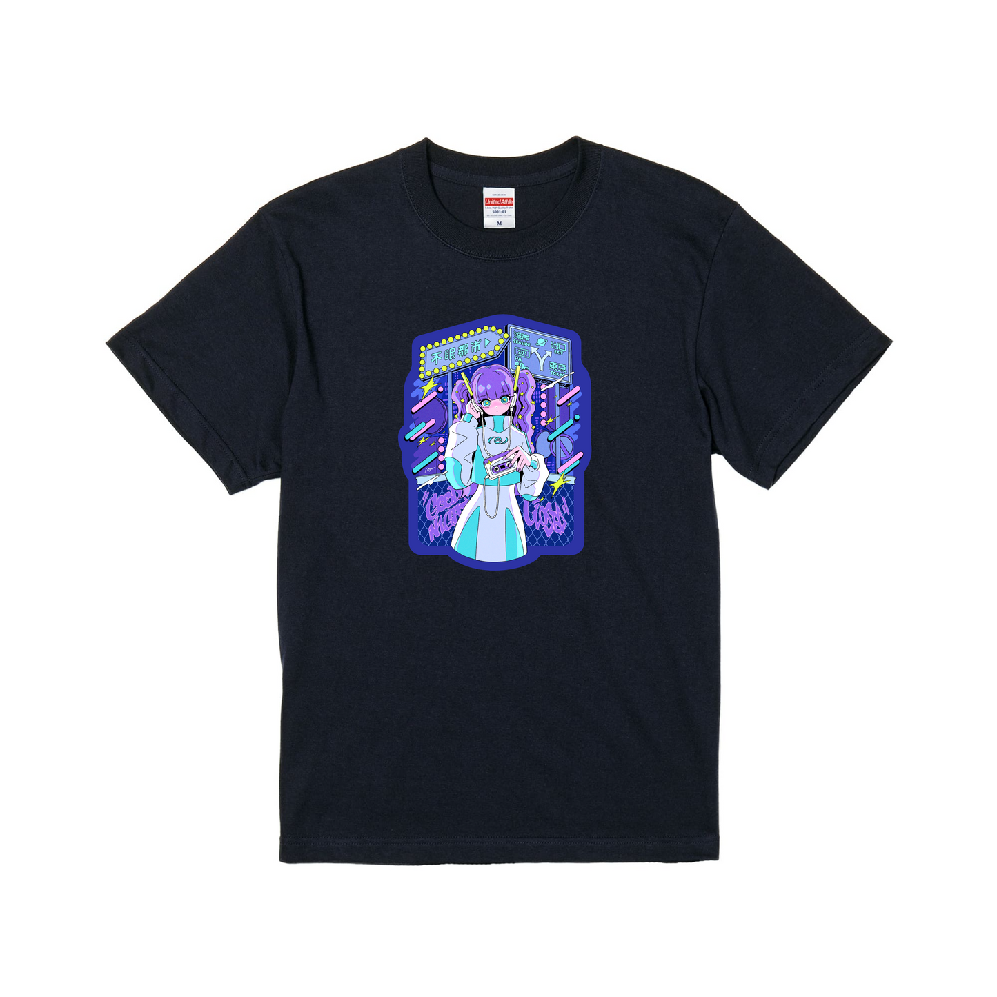 スタンダード半袖Tシャツ A．YAMI 240727_01