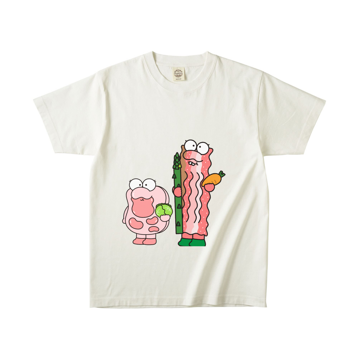 オーガニック半袖Tシャツ コットン
ナチュラル
Lサイズ