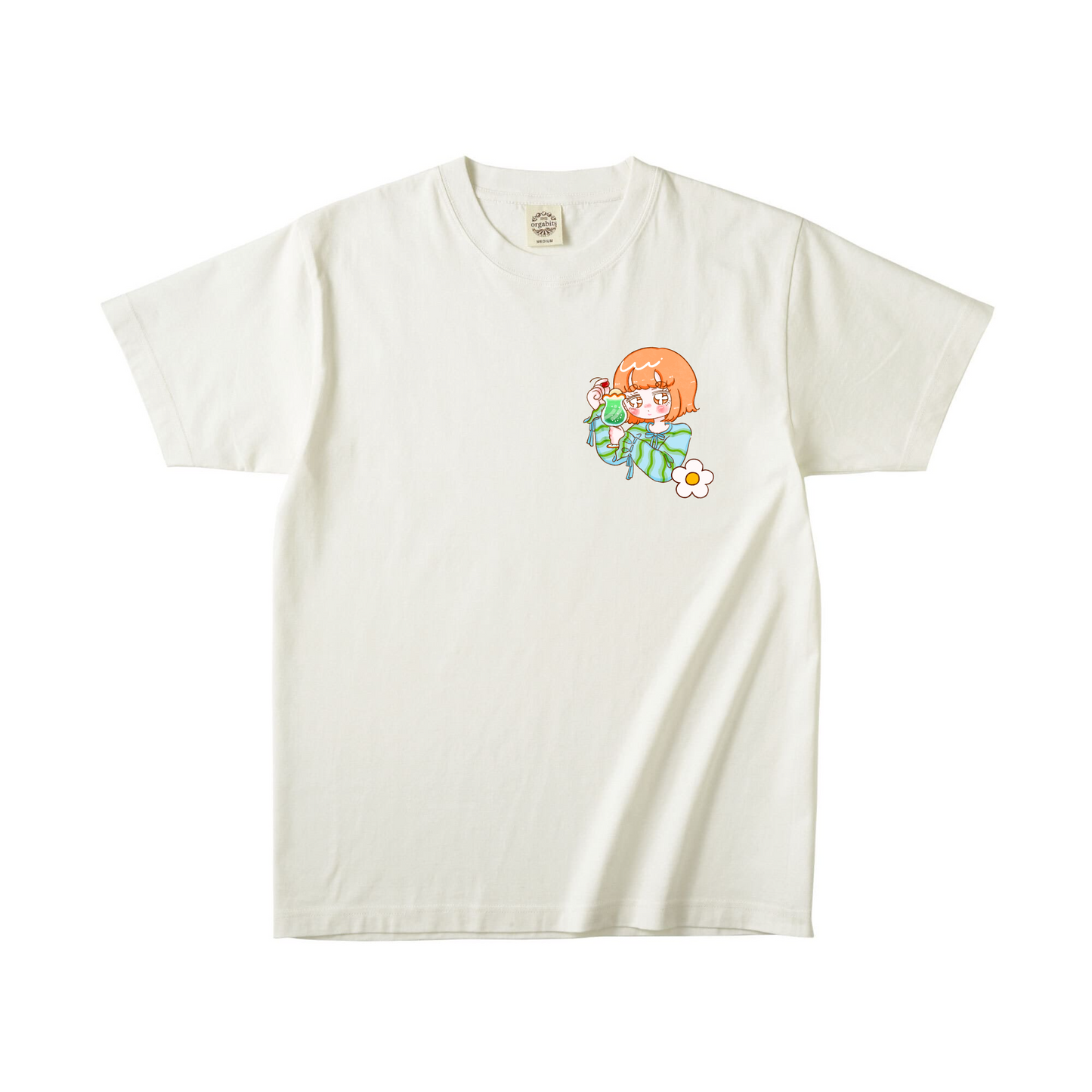 オーガニック半袖Tシャツ コットン syaawa 240728_02