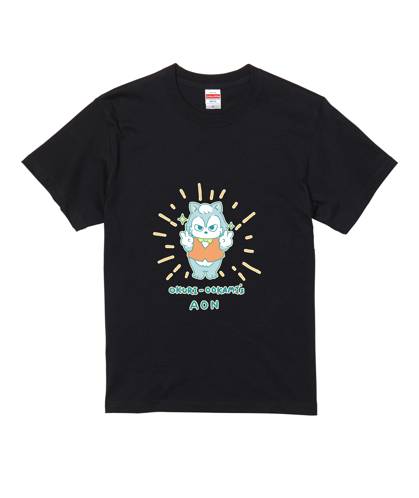 ブラックスタンダード半袖Tシャツ Lサイズ