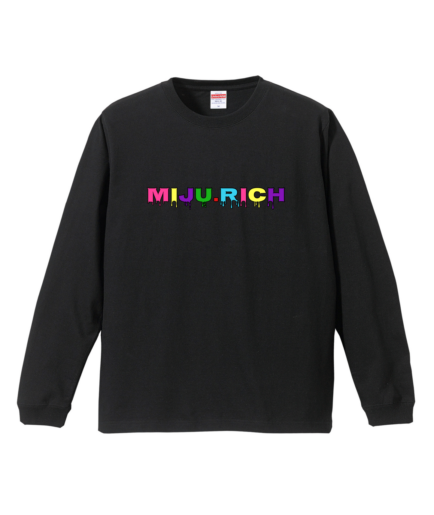 ブラックロングスリーブTシャツ Lサイズ