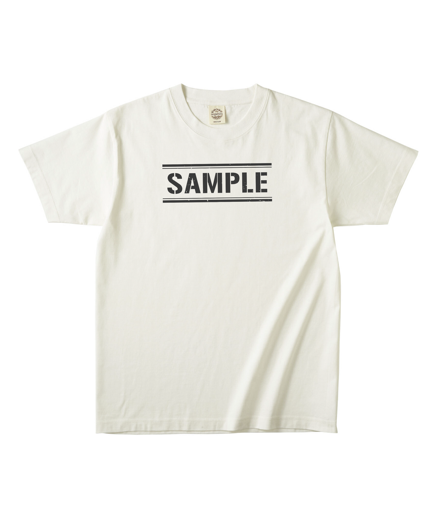 ナチュラルオーガニック半袖Tシャツ Sサイズ