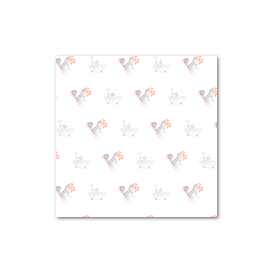 ペーパーウエイト（10cm × 10cm、厚さ2cm） アクリル