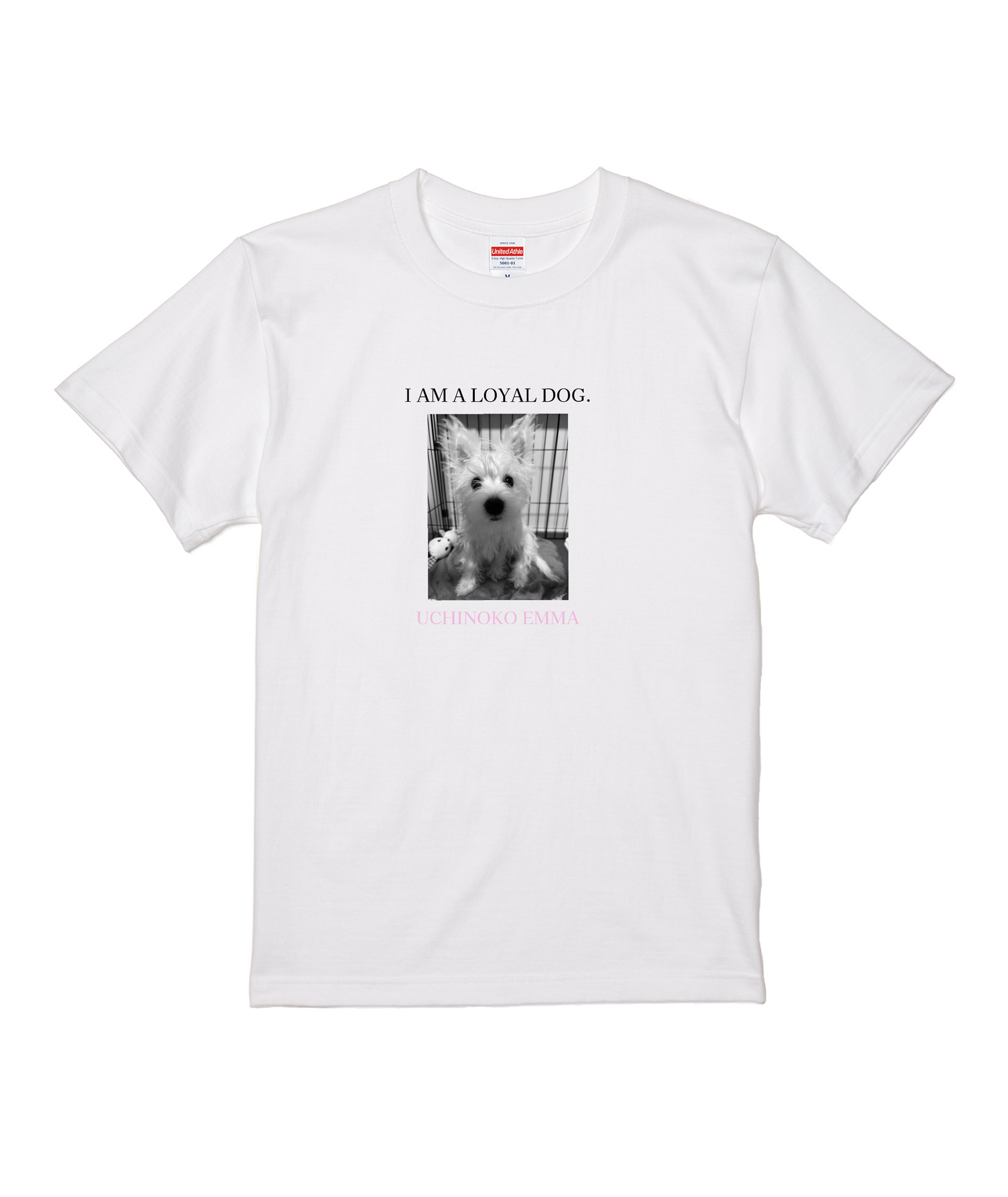 ホワイトスタンダード半袖Tシャツ Sサイズ