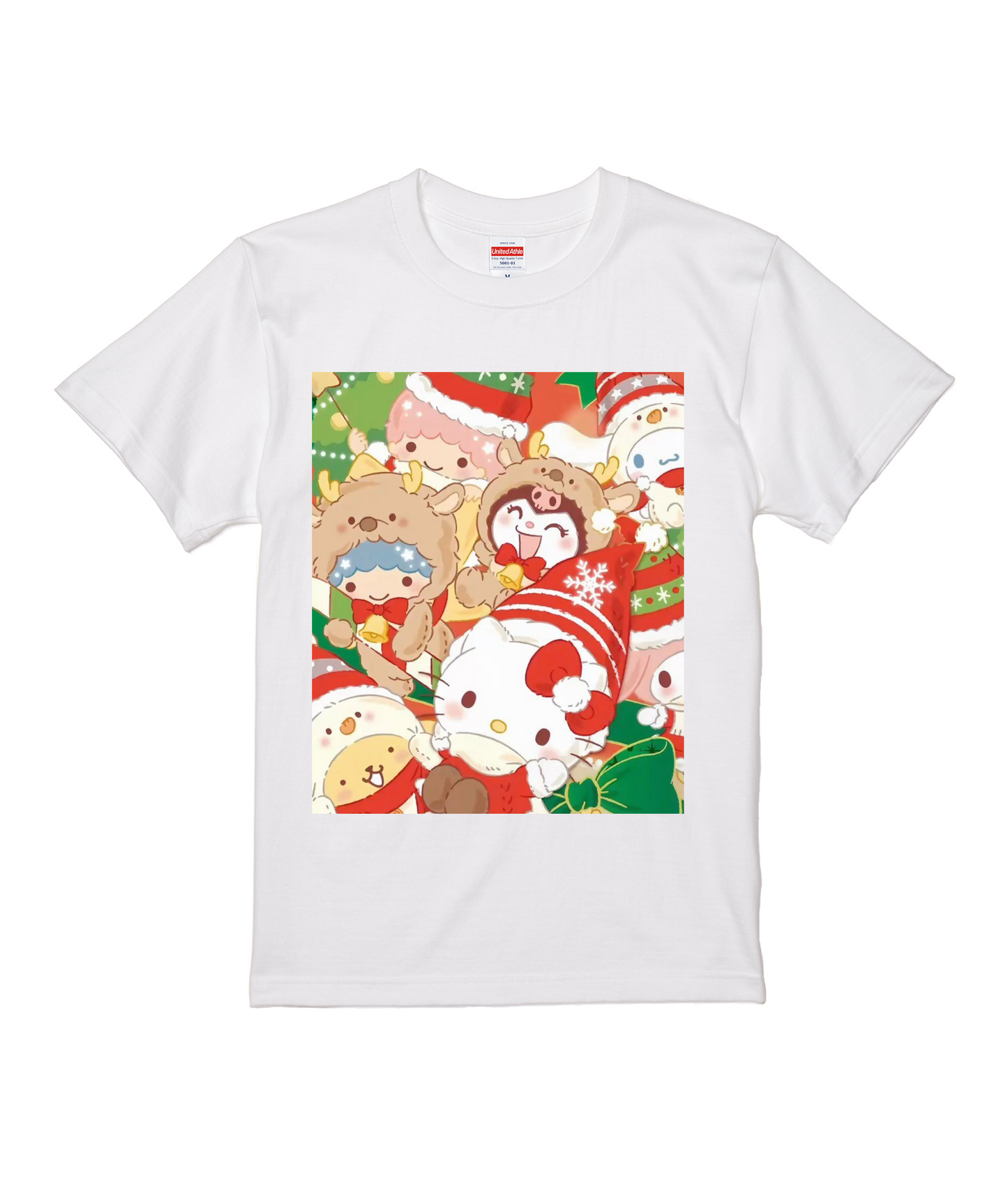 ホワイトスタンダード半袖Tシャツ Sサイズ