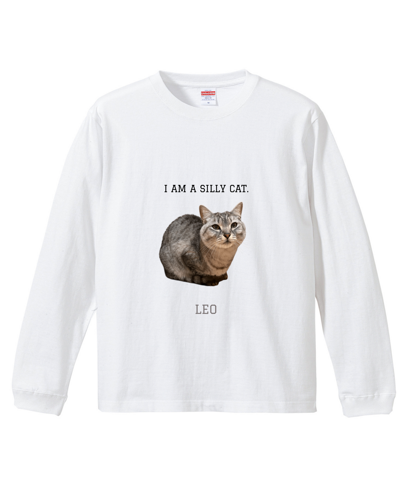 ホワイトロングスリーブTシャツ Lサイズ