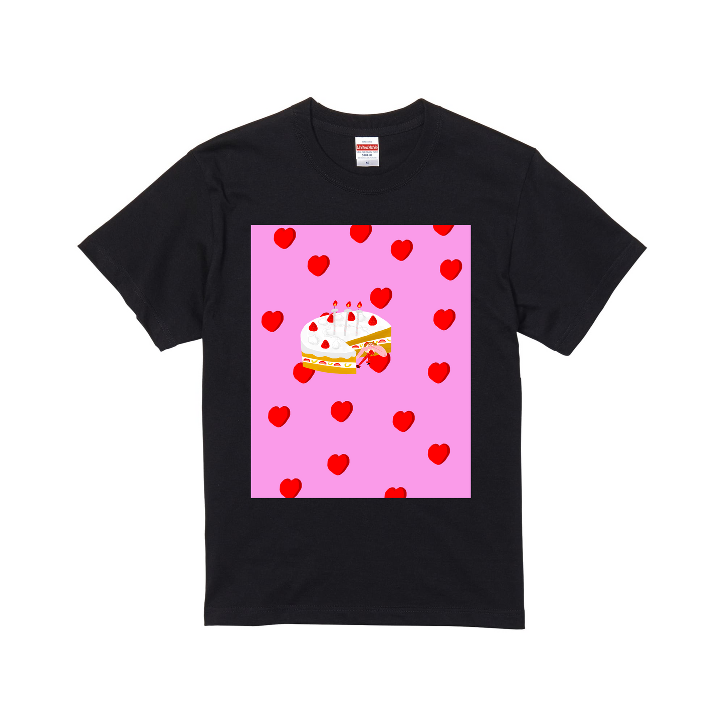 ブラックスタンダード半袖Tシャツ Sサイズ