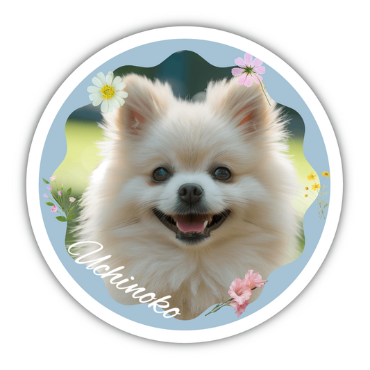 うちの子 お花（写真入替で完成）